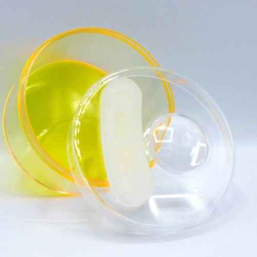 Magnify Glass Yellow J